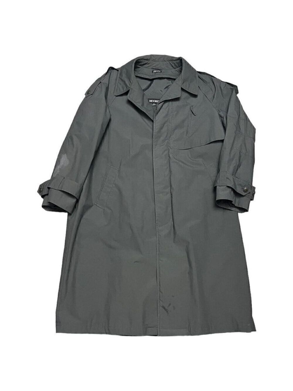 MOORES Vintage 90s Luxury Designer Water Resistant Trench Coat - 44S (XL)